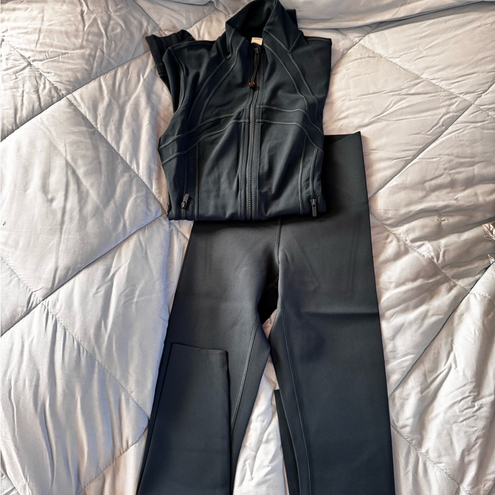 Lululemon Athletica Dark Blue Track Pants & Jacket